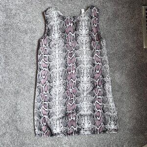 Cynthia Rowley Snakeskin Cocktail Dress size 4